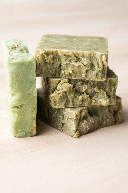 Lemongrass and Lavender soap included in the Sunshine and Calm Set