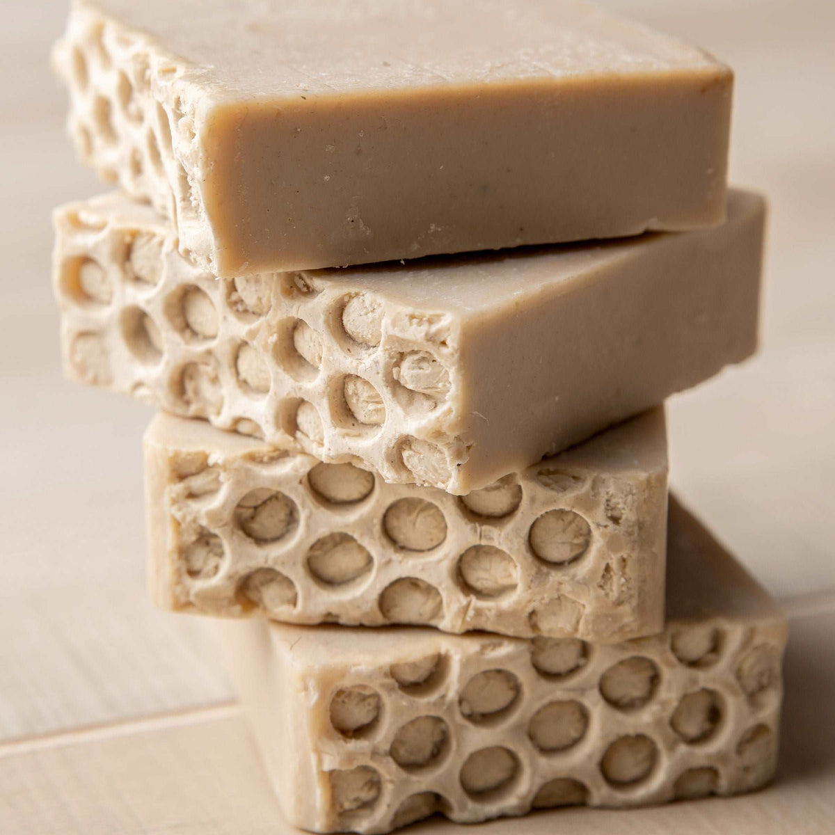 Oatmeal and Honey soap included in the Gentle Comfort Set