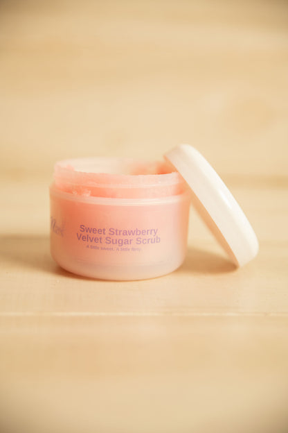 Sweet Strawberry Velvet Sugar Scrub