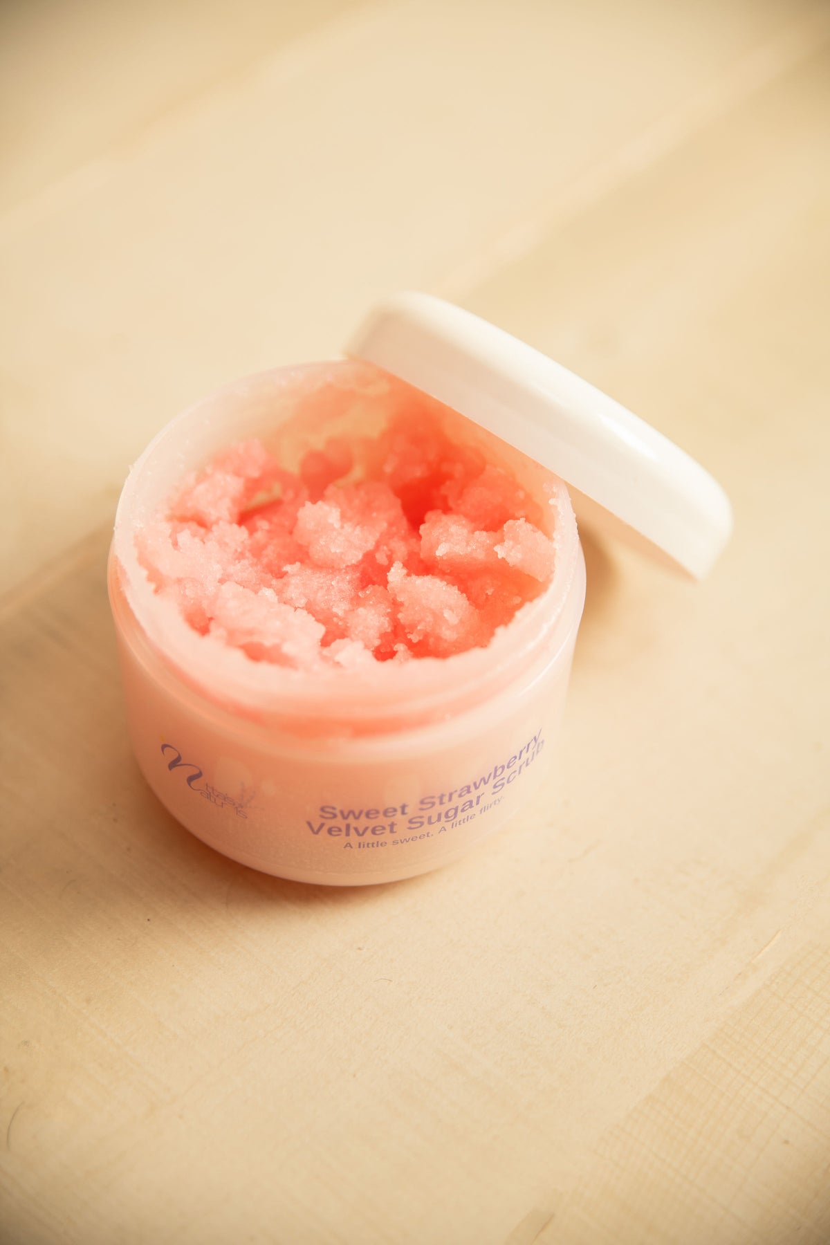 Sweet Strawberry Velvet Sugar Scrub