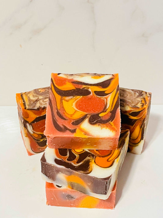 Weekend Bonfire soap included in the Fireside Set